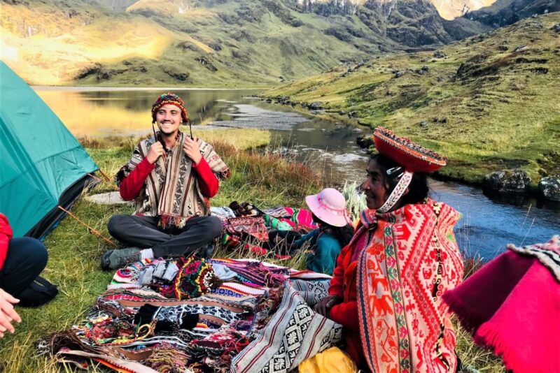 Local woman in Lares Valley