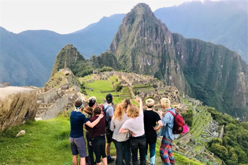 Arrival To Machu Picchu