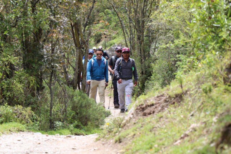 Luxury Inca Trailinca quarry trail