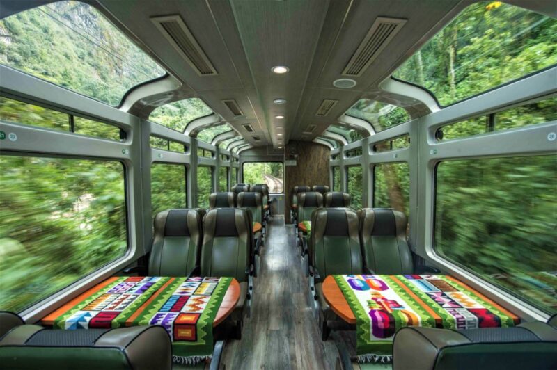 Vistadome Panoramic Trains - Salkantay Trek Luxury Tour